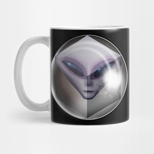 Alien Cubic Sphere Mug